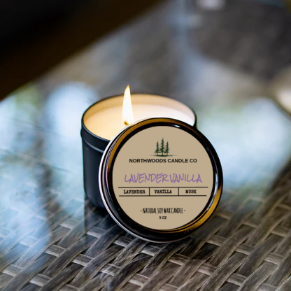 Lavender Vanilla Candle-Classic Collection