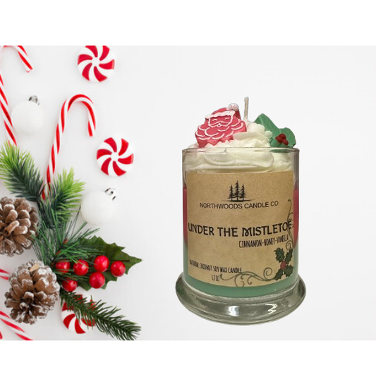 Under the Mistletoe Natural Candle