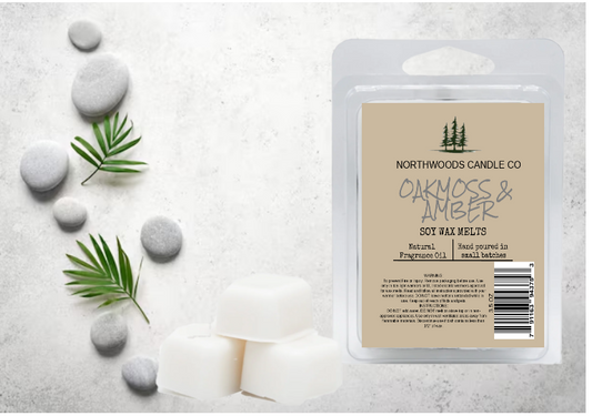 Oakmoss & Amber Wax Melts