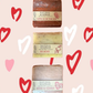 Valentine's Day 3 Soap Bar Set