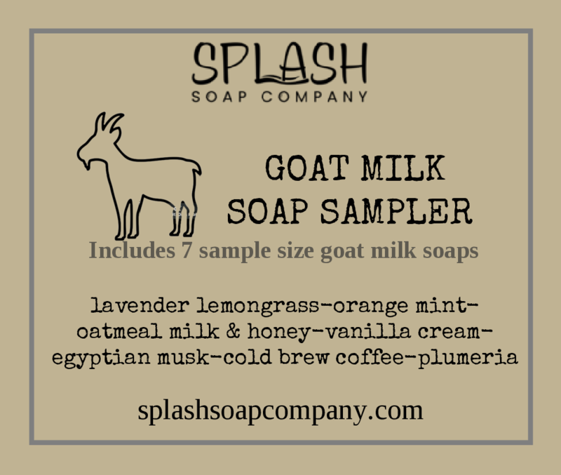 Goat Milk Soap 7 Pack Sampler