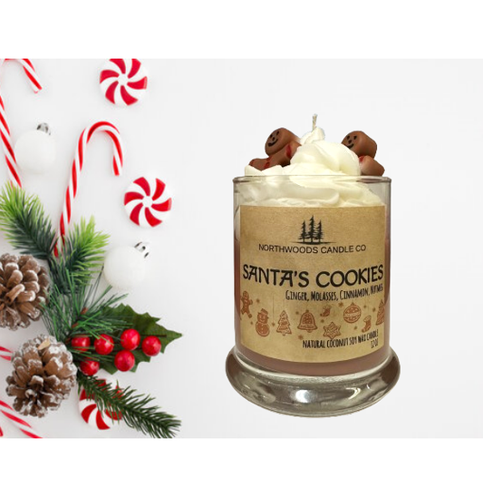 Santa's Cookies Natural Candle