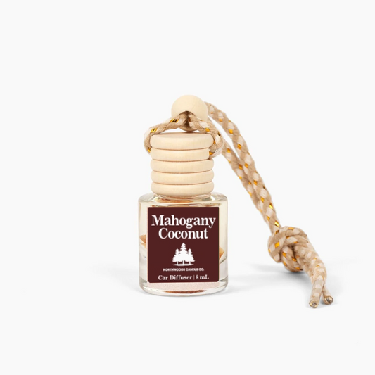 Mahogany Coconut Car Diffuser