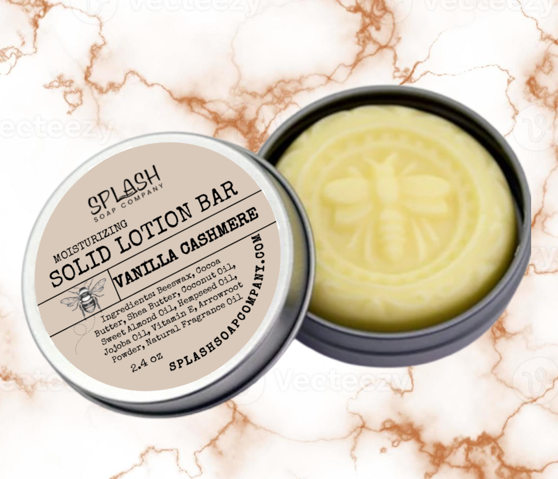 Vanilla Cashmere Solid Lotion Bar