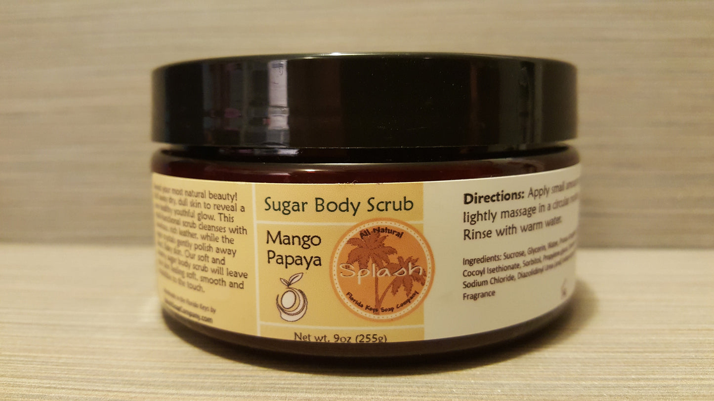 Mango Papaya Sugar Body Scrub - Splash Soap Company