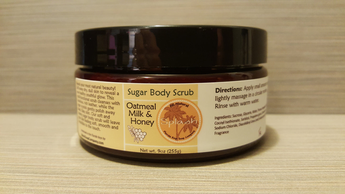 Oatmeal Milk & Honey Sugar Body Scrub - Splash Soap Company