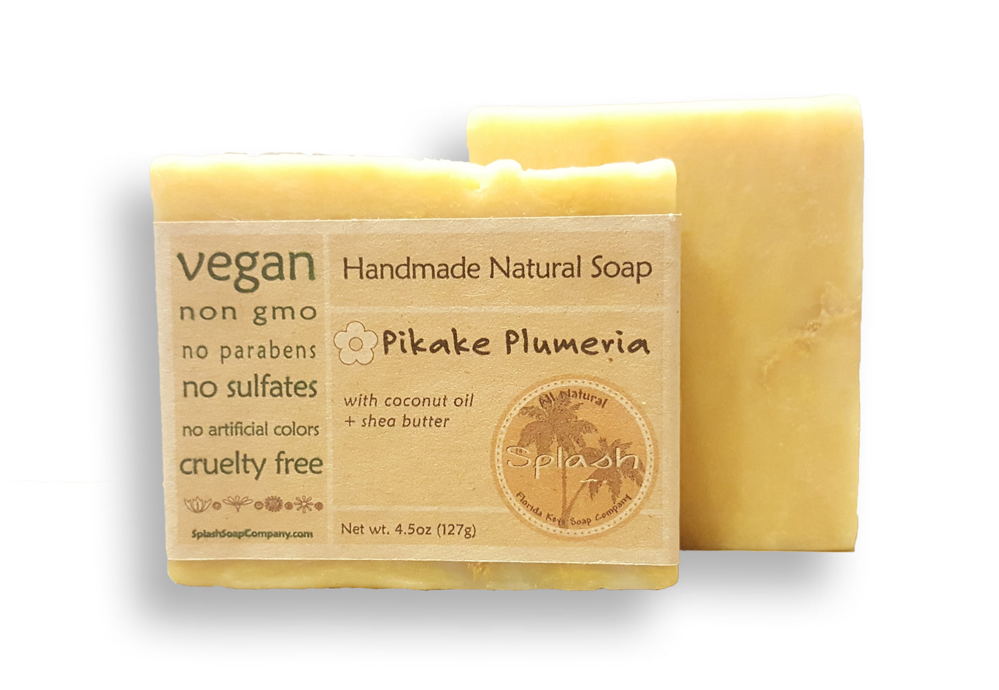 NEW! Pikake Plumeria Natural Soap - Splash Soap Company