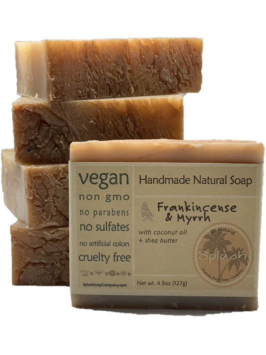 Seasonal! Frankincense & Myrrh - Splash Soap Company