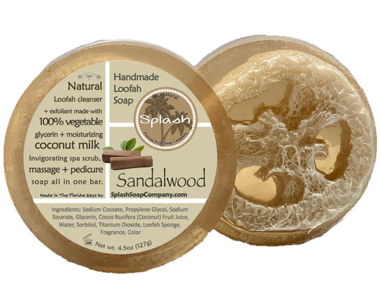 Sandalwood Loofah Soap